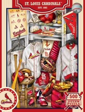 St. Louis Cardinals MLB Locker Room Sports By MasterPieces