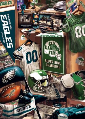 Philadelphia Eagles NFL Locker Room Sports Jigsaw Puzzle By MasterPieces