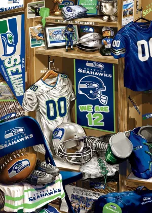 Seattle Seahawks NFL Locker Room Sports By MasterPieces