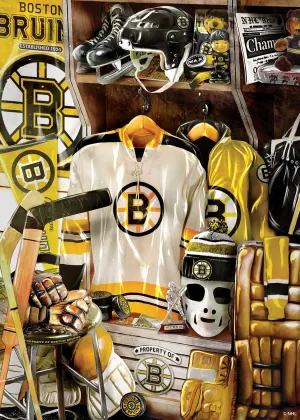 Boston Bruins NHL Locker Room Sports By MasterPieces
