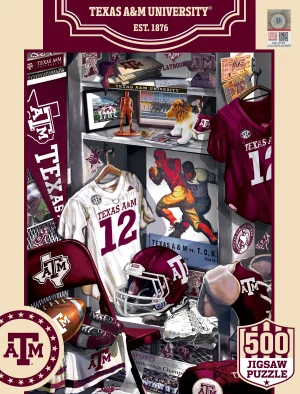 Texas A&M Aggies NCAA Locker Room Sports By MasterPieces