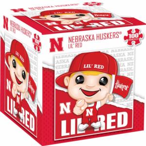 Nebraska Cornhuskers NCAA Mascot Sports Children's Puzzles By MasterPieces