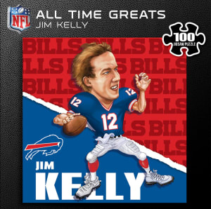 Buffalo Bills NFL All-Time Greats - Jim Kelly Sports By MasterPieces