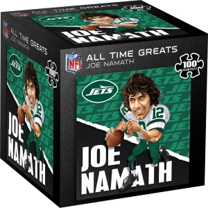 New York Jets NFL All-Time Greats  - Joe Namath Sports By MasterPieces