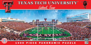 Texas Tech Red Raiders NCAA Panoramic Puzzle - End Zone Sports By MasterPieces