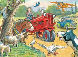 Out for a Ride Farm Animal By MasterPieces