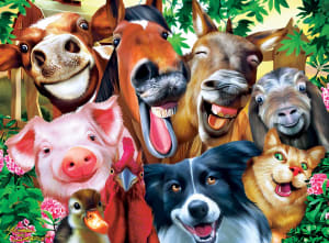 Barnyard Besties Farm Animal By MasterPieces