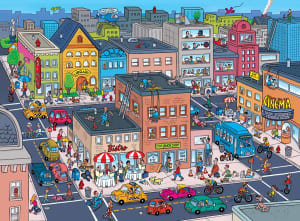 Things to Spot In Town By MasterPieces