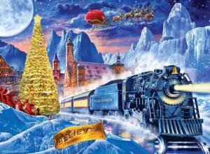 The Polar Express Christmas Children's Puzzles By MasterPieces