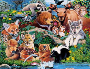 Forest Friends Forest Animal By MasterPieces