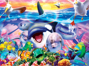 Wild Waves Dolphin By MasterPieces