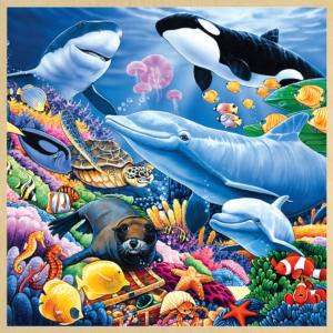 Undersea Friends Sea Life Children's Puzzles By MasterPieces
