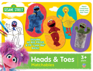 Sesame Street - Heads & Toes By MasterPieces