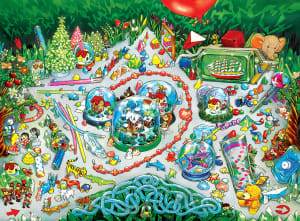 Snow Globe Wonderland Christmas By MasterPieces