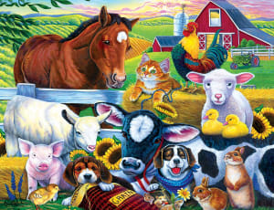 World of Animals - Farm Friends Farm Animal By MasterPieces