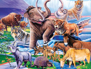 World of Animals - Ice Age Friends Animals By MasterPieces