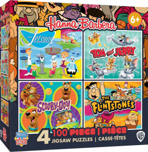 Hanna Barbera 4 Pack Pop Culture Cartoon By MasterPieces