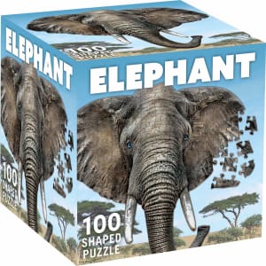 Elephant 100 Piece Squzzle Elephant By MasterPieces