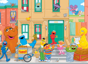 Sesame Street - In the Neighborhood 48 Piece Puzzle Movies & TV By MasterPieces