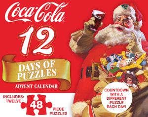 Coca-Cola 12 Days of Puzzles - Advent Calendar Christmas By MasterPieces