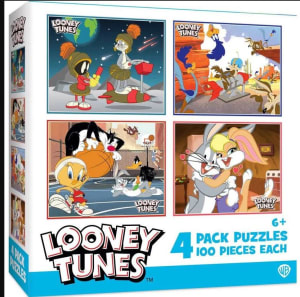 Looney Tunes - 4 Pack  Nostalgic & Retro By MasterPieces