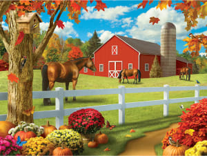 Rolling Pastures Fall By MasterPieces