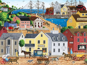 Home Port (Town & Country) - Scratch and Dent Americana By MasterPieces