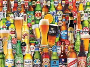 Bottoms Up Drinks & Adult Beverage By MasterPieces