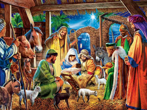 Away in a Manger Christmas By MasterPieces