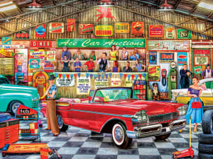 The Auctioneer Nostalgic & Retro By MasterPieces