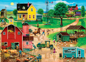 After the Chores - Scratch and Dent Americana By MasterPieces