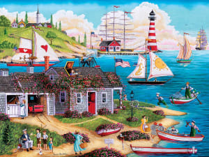 Painter's Point Beach & Ocean By MasterPieces