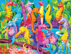 Singing Seahorses Sea Life By MasterPieces