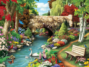 Willow Whispers Lakes & Rivers By MasterPieces