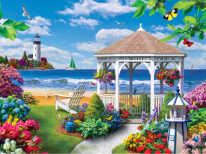 Oceanside View Beach & Ocean By MasterPieces