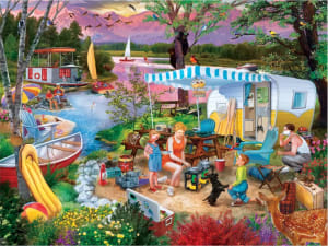 Leisure Lake Lakes & Rivers By MasterPieces