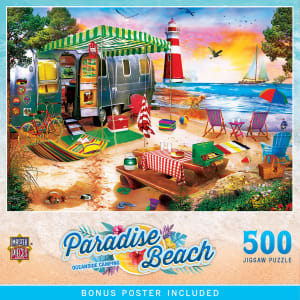 Oceanside Camping Beach & Ocean By MasterPieces