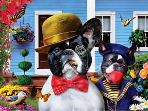 Father & Son Dogs By MasterPieces