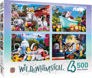 Wild & Whimsical Multipack Flower & Garden By MasterPieces