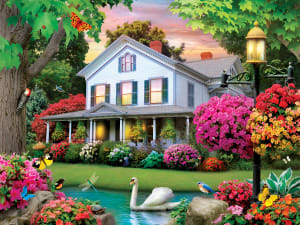 Twilight Flight Around the House By MasterPieces