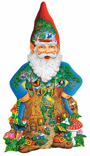 Garden Gnome Flower & Garden By MasterPieces