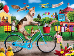 Wild & Whimsical - Rovers Rides Collage By MasterPieces