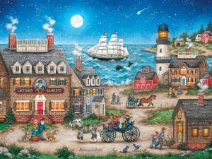 Starry Starry Night Folk Art By MasterPieces
