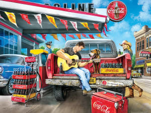 Coca-Cola - A Refreshing Pit Stop Coca Cola By MasterPieces