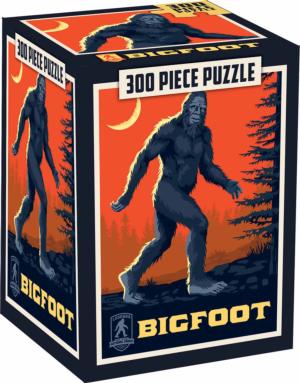 Puzzle Pod - Bigfoot  Camping Large Piece By MasterPieces