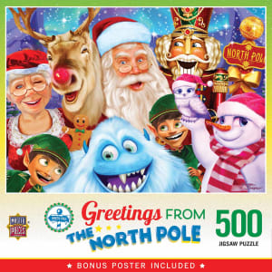 The North Pole Family Portrait Whimsical By MasterPieces
