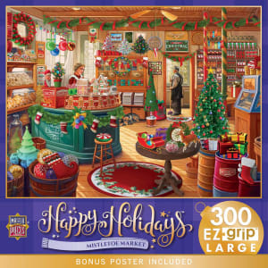 Happy Holidays - Mistletoe Market Christmas By MasterPieces