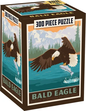 Puzzle Pod - Bald Eagle  Birds By MasterPieces