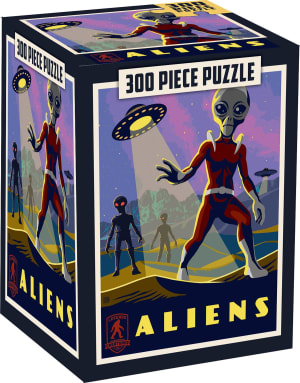 Puzzle Pod - Aliens  Space By MasterPieces