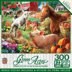 Green Acres - Pumpkin Patch Pals Farm Animal By MasterPieces